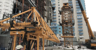 Демонтаж башенного крана в Азове - услуги по демонтажу от Сварной-Азв от 1530 руб.