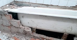 Демонтаж ванной комнаты в Азове - стоимость работ от 816 руб. | Сварной-Азв